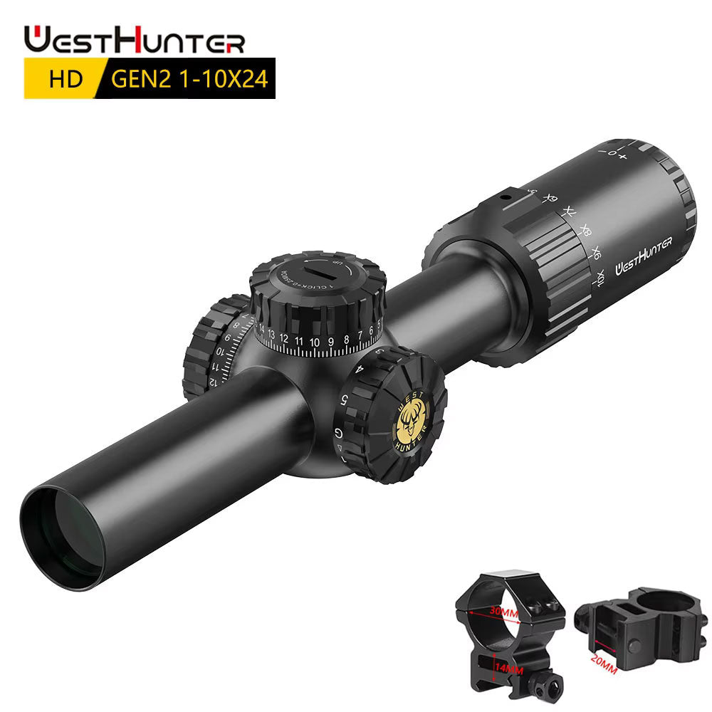 HD GEN2 1-10X24 IR LPVO SFP Scope | Second Focal Plane