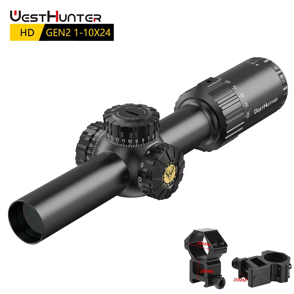 HD GEN2 1-10X24 IR LPVO SFP Scope | Second Focal Plane