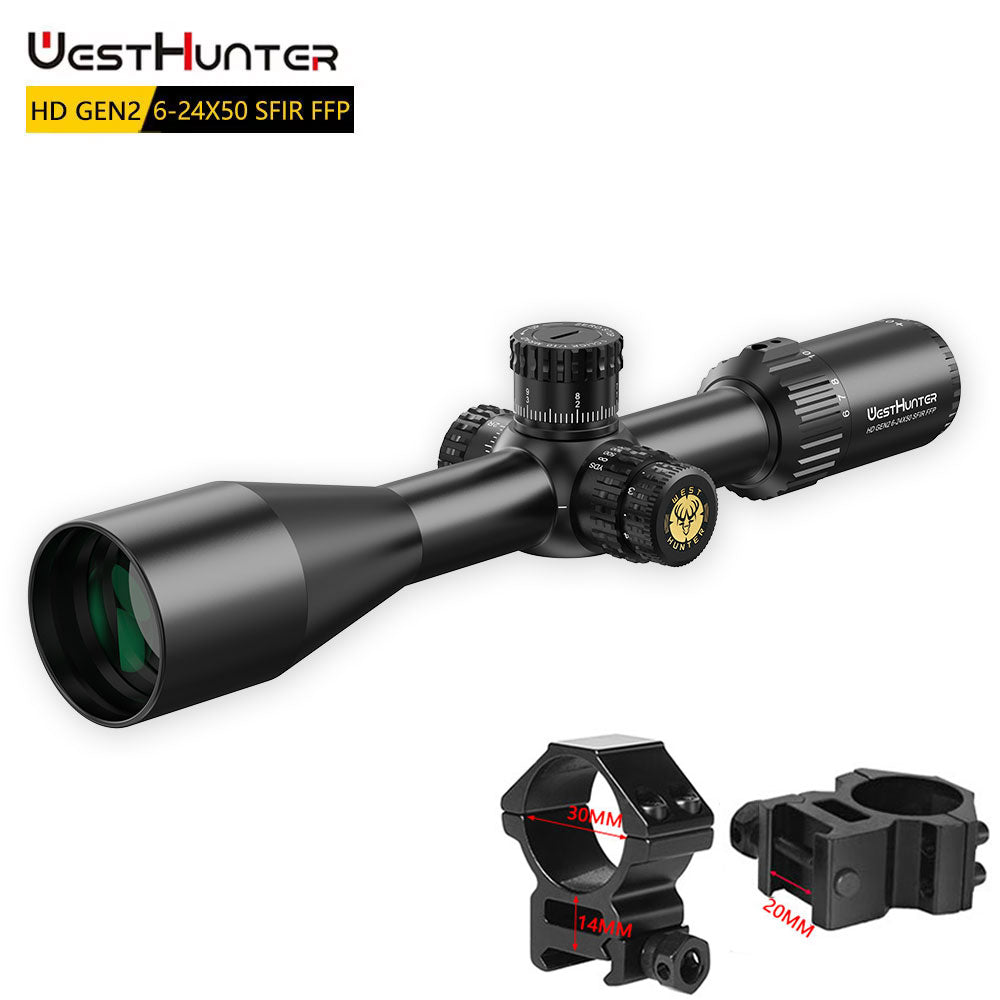 HD GEN2 6-24X50 SFIR FFP Scope | First Focal Plane