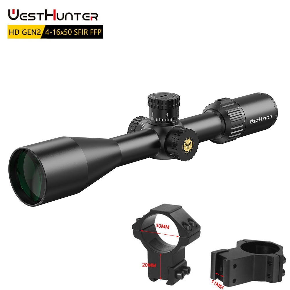 HD GEN2 4-16X50 SFIR FFP Scope | First Focal Plane