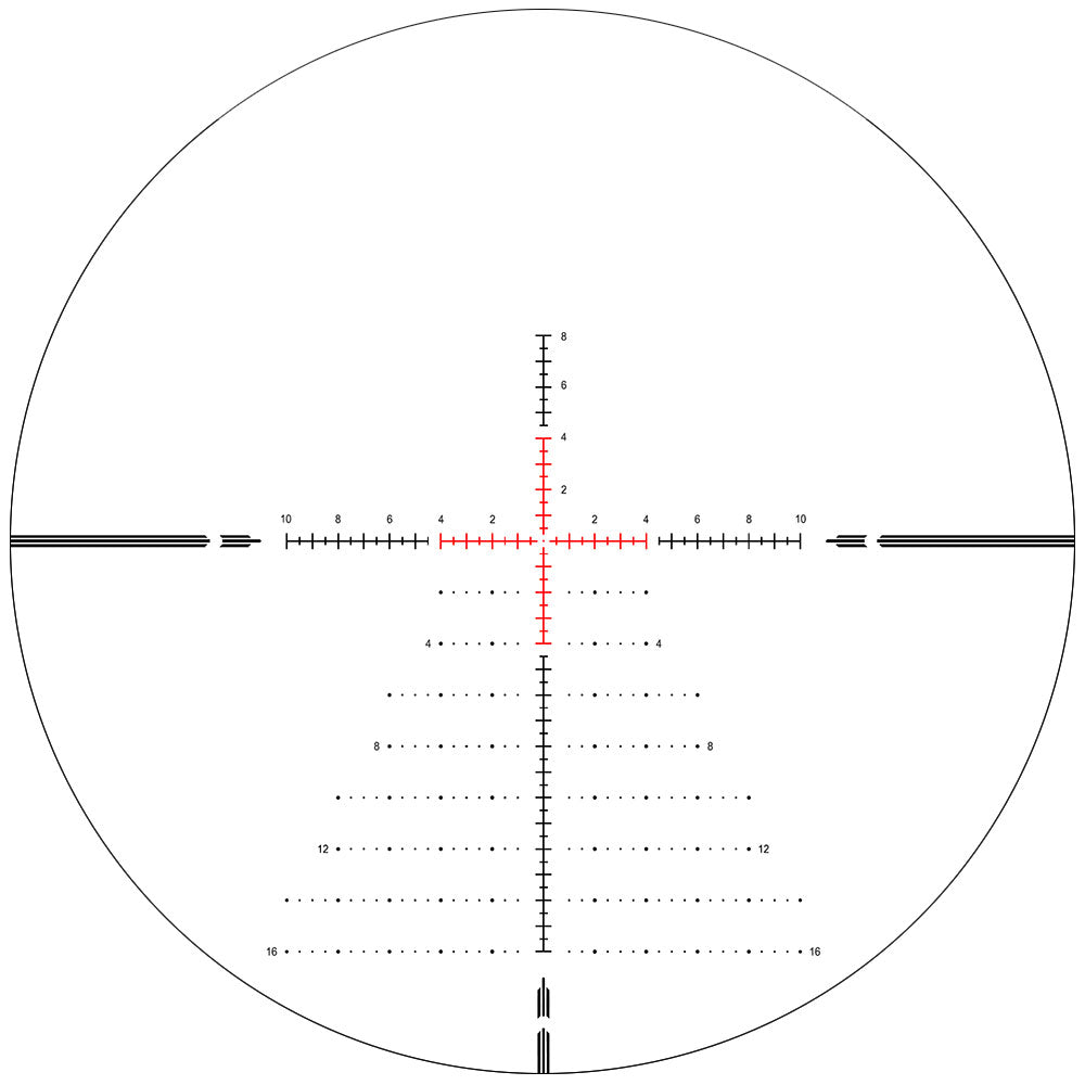 HD-N 6-24X50 FFP Zero Stop Scope | Primeiro plano focal