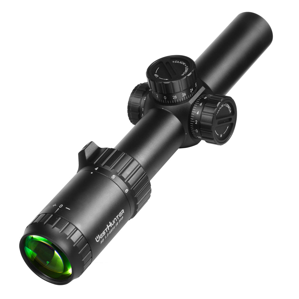 HD 1.2-6X24 FFP Primeiro Plano Focal Scope