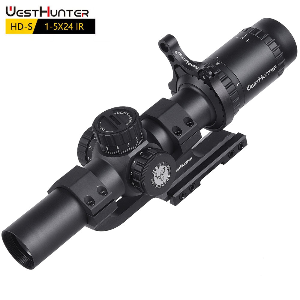 WESTHUNTER HD-S 1-5X24 IR SFP Compact Scope