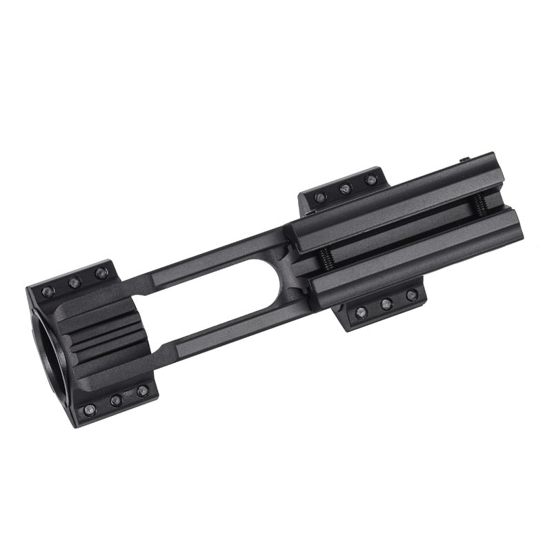 Montagem de escopo tático 1 polegada 30 mm miras ópticas anéis cantilever riflescope montagens uso para 11 mm cauda de andorinha 20 mm trilhos picatinny 