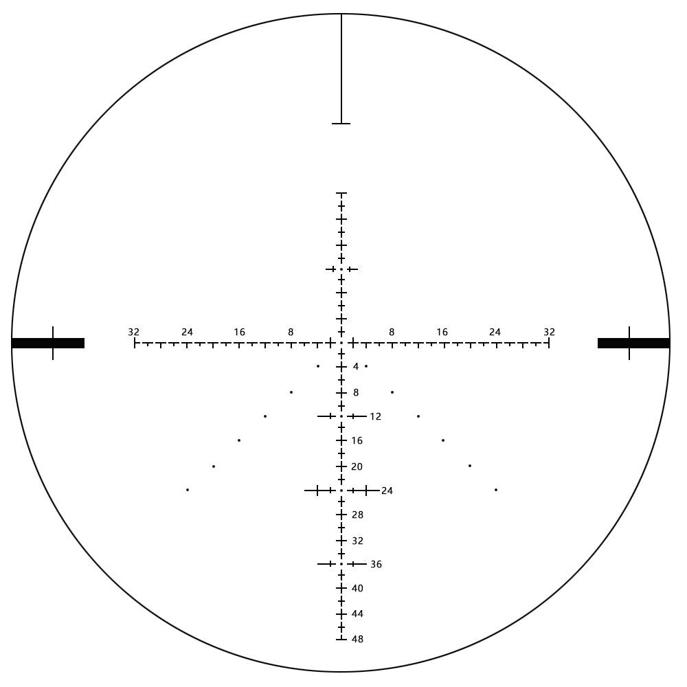 Mira telescópica Silver WestHunter HD-N 6-24X50 FFP First Focal Plane 