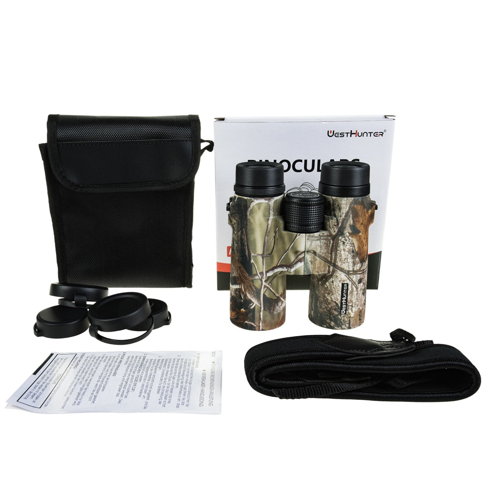 WestHunter Camouflage BW-2C HD 10x42 Binoculars