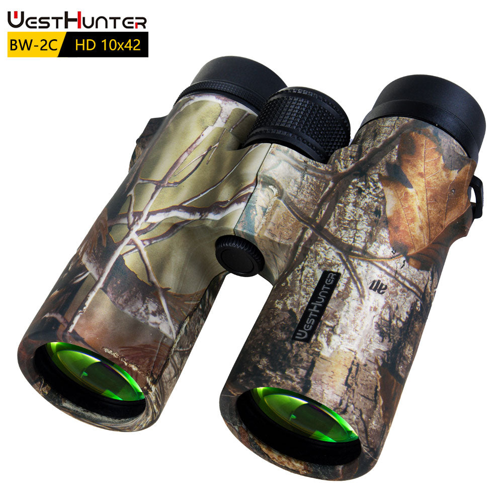 WestHunter Camouflage BW-2C HD 10x42 Binoculars